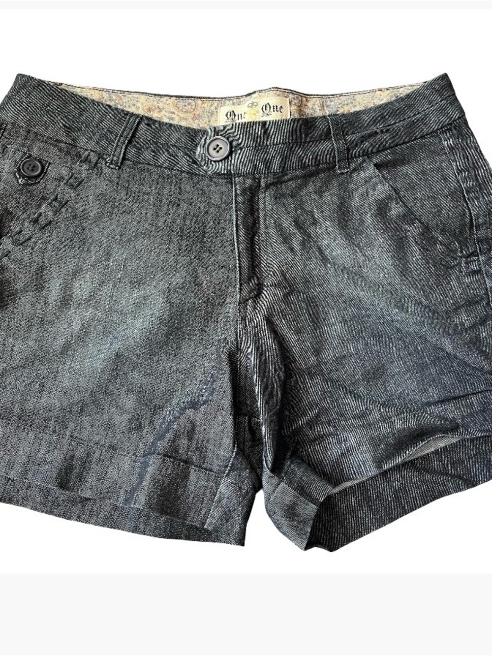 One 5 One Denim Jean Shorts size 14!